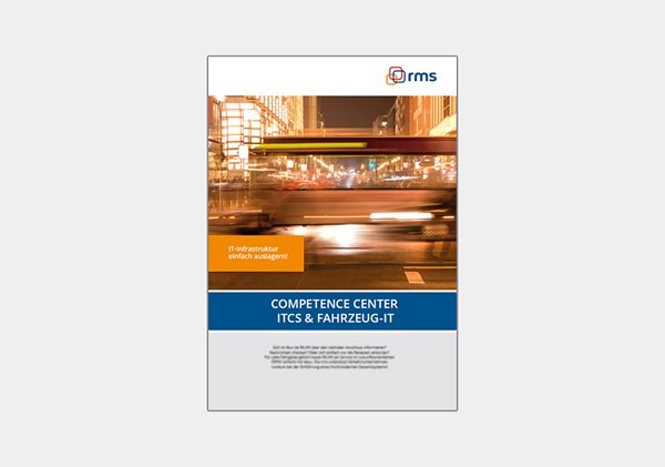 Broschüre Competence Center ITCS und Fahrzeug-IT